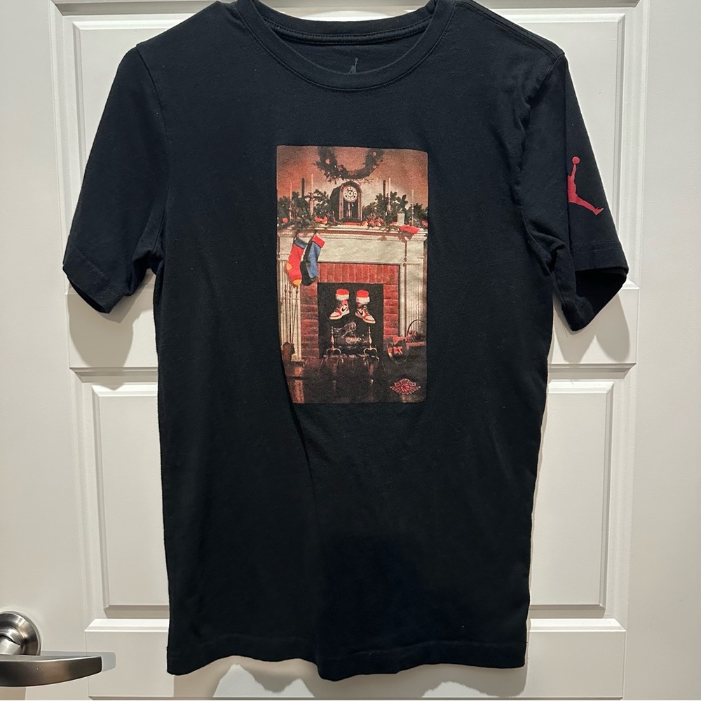 Boys Jordan Sneaker Christmas Tee